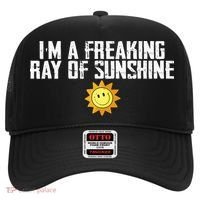 Im Just One Big Freaking Ray Of Sunshine Funny Sarcastic Hat thumb 0