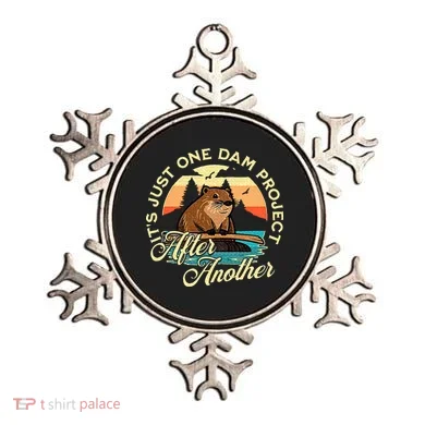 It’S Just One Dam Project After Another Funny Beaver Ornament