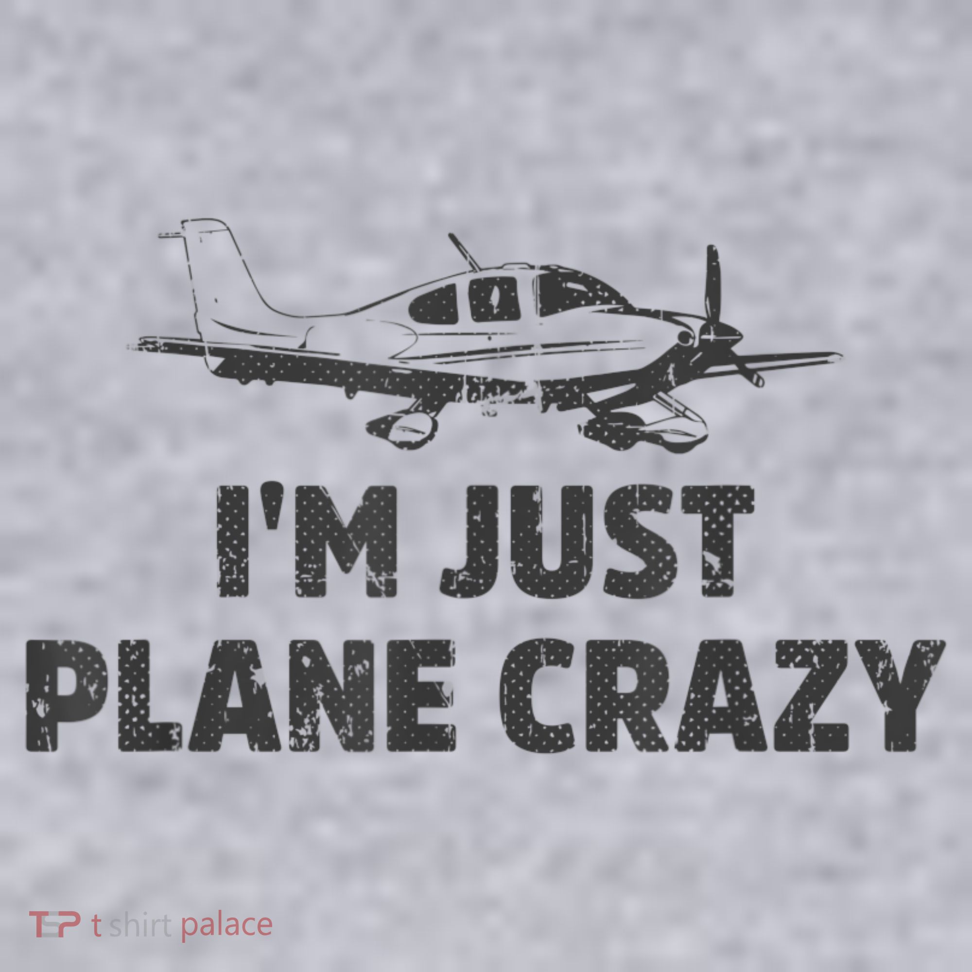 I'm Just Plane Crazy. Funny Airplane Pilots Women's Sweatshirt