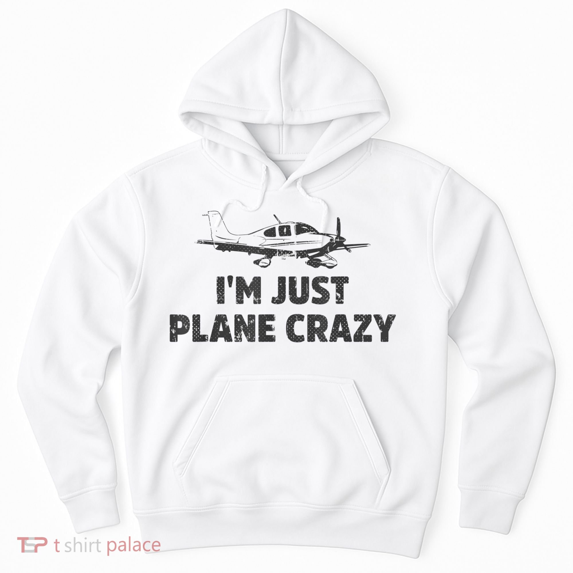 I'm Just Plane Crazy. Funny Airplane Pilots Hoodie