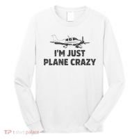 I'm Just Plane Crazy. Funny Airplane Pilots Long Sleeve Shirt thumb 0