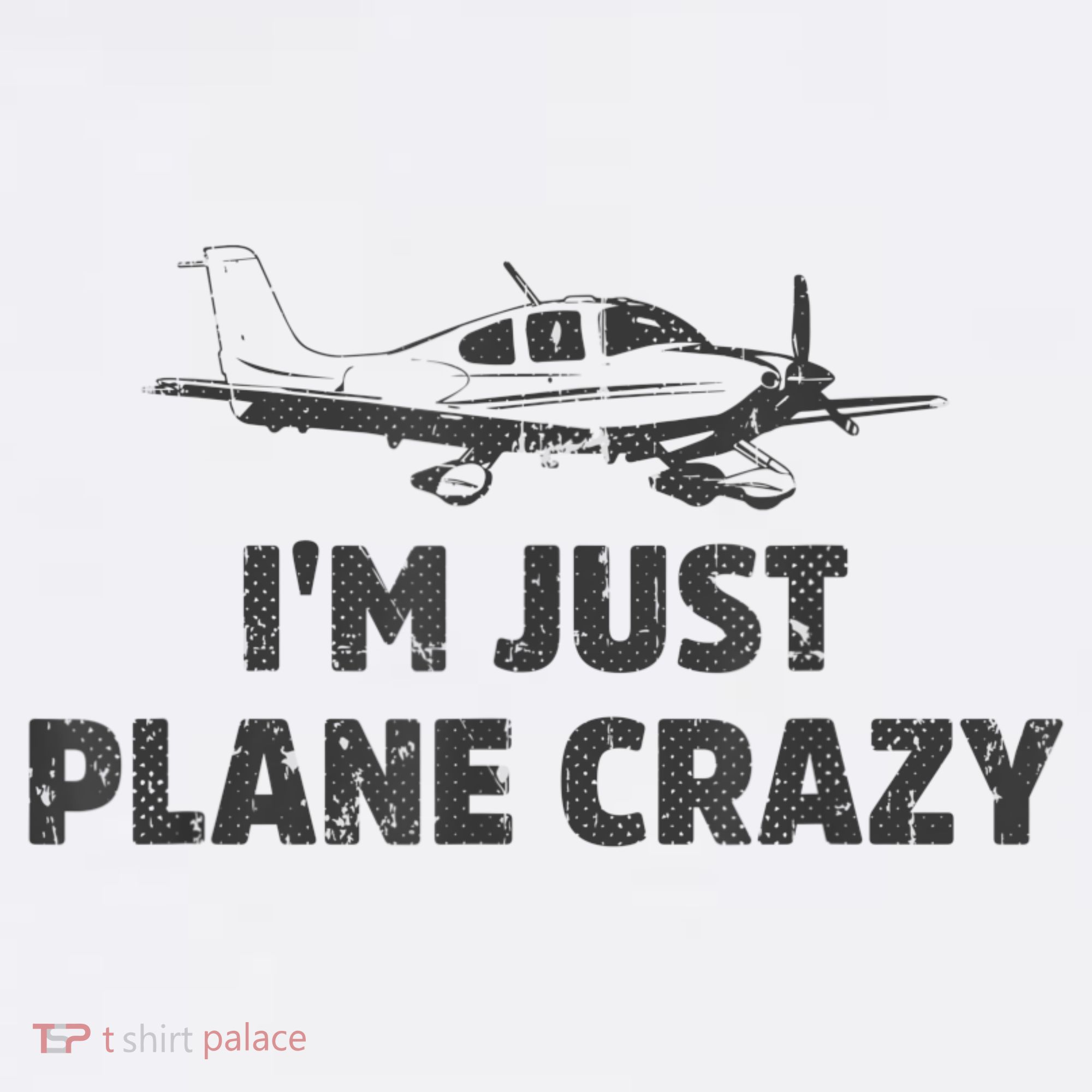 I'm Just Plane Crazy. Funny Airplane Pilots Coffee Mug