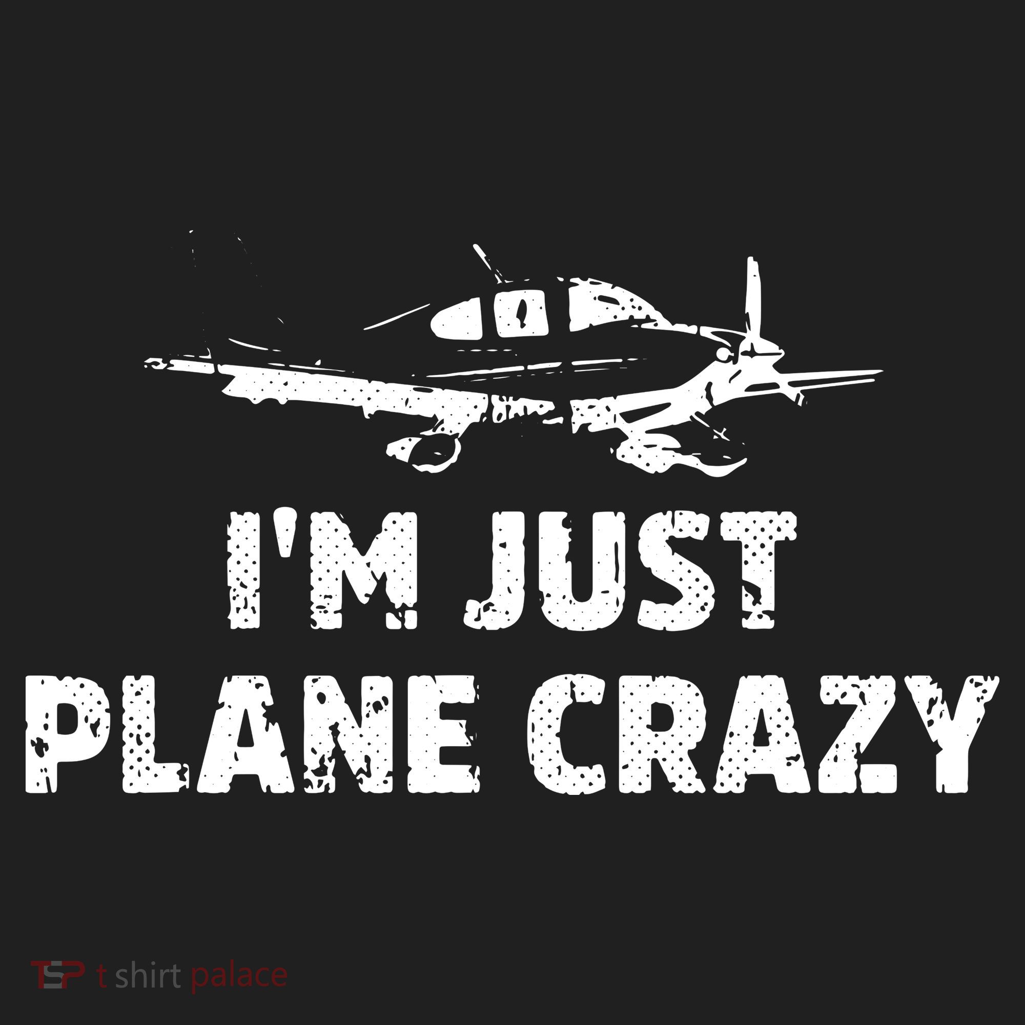 Im Just Plane Crazy Funny Airplane Pilots Tumbler