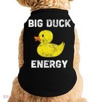 I Just Really Like Ducks Funny Rubber Duck Lover Doggie Tank thumb 0