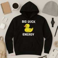 I Just Really Like Ducks Funny Rubber Duck Lover Hoodie thumb 3