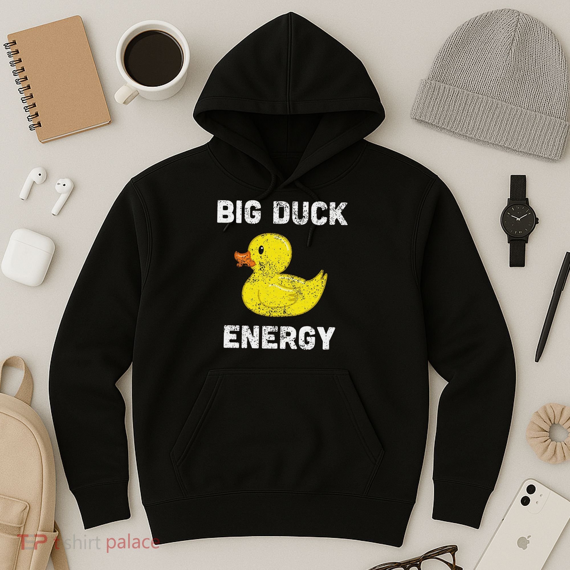 I Just Really Like Ducks Funny Rubber Duck Lover Hoodie