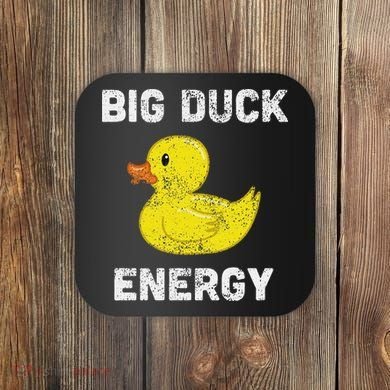 I Just Really Like Ducks Funny Rubber Duck Lover Coaster