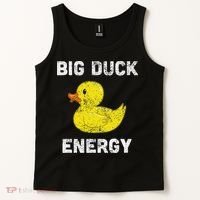 I Just Really Like Ducks Funny Rubber Duck Lover Tank Top thumb 2