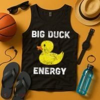 I Just Really Like Ducks Funny Rubber Duck Lover Tank Top thumb 4