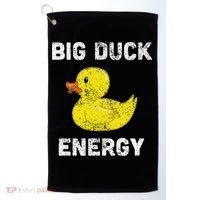I Just Really Like Ducks Funny Rubber Duck Lover Golf Towel thumb 0
