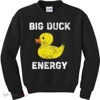 I Just Really Like Ducks Funny Rubber Duck Lover Kids Sweatshirt thumb 0