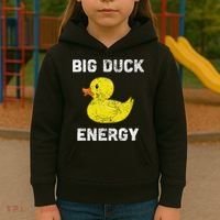 I Just Really Like Ducks Funny Rubber Duck Lover Kids Hoodie thumb 3