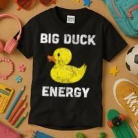 I Just Really Like Ducks Funny Rubber Duck Lover Kids T-Shirt thumb 3