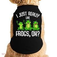 I Just Really Like Frogs Doggie Tank thumb 0