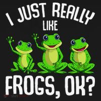 I Just Really Like Frogs Doggie Tank thumb 4