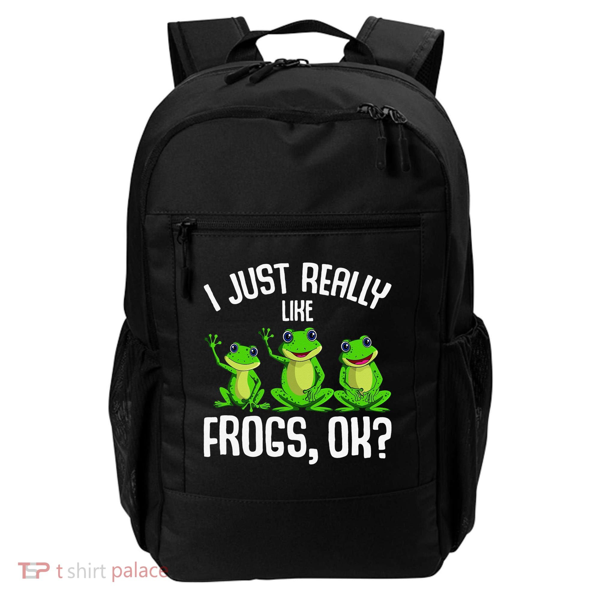 I Just Really Like Frogs Backpack