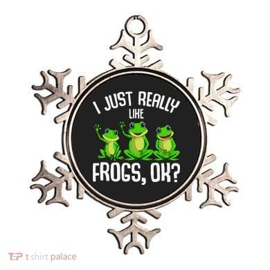 I Just Really Like Frogs Ornament