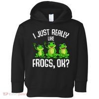 I Just Really Like Frogs Toddler Hoodie thumb 0