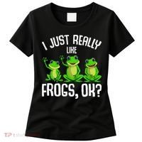 I Just Really Like Frogs Women's T-Shirt thumb 0