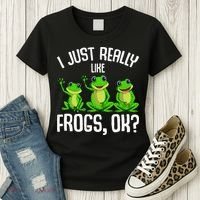 I Just Really Like Frogs Women's T-Shirt thumb 3
