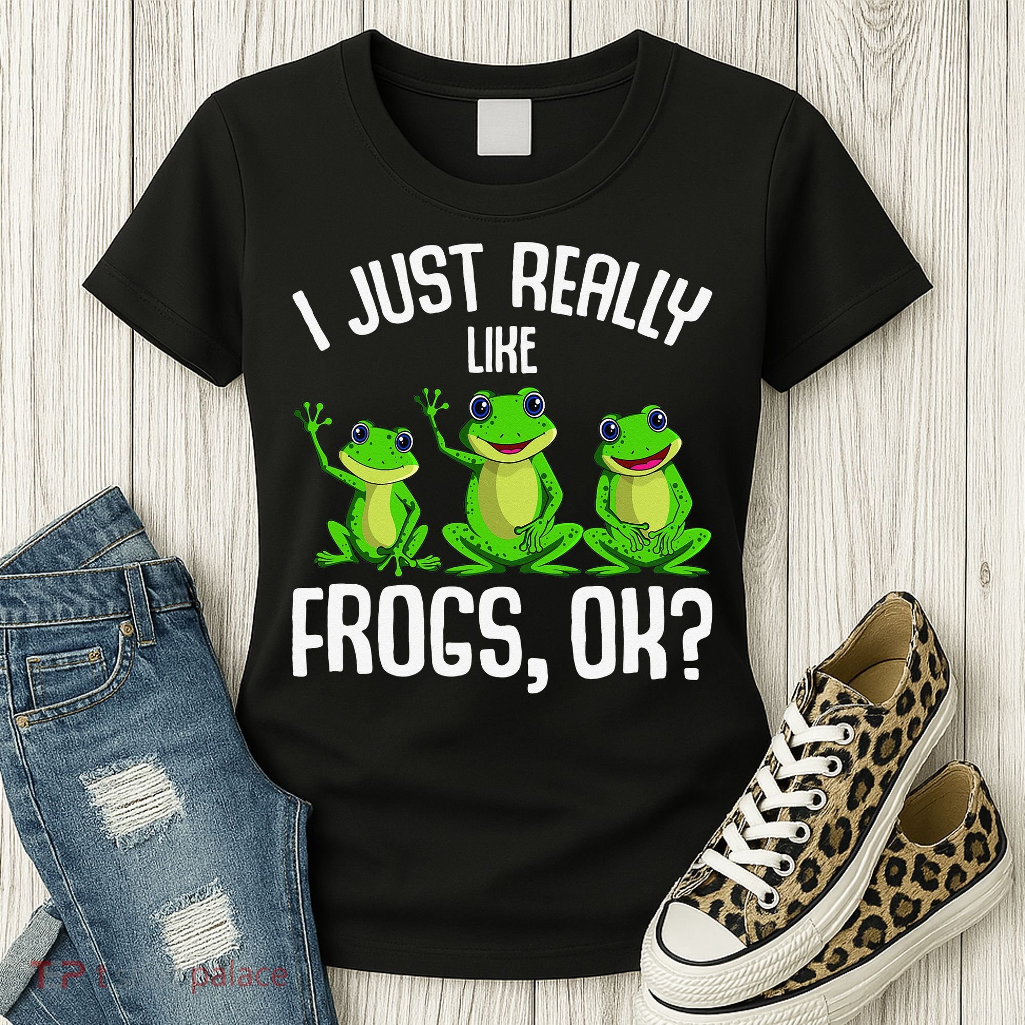 I Just Really Like Frogs Women's T-Shirt