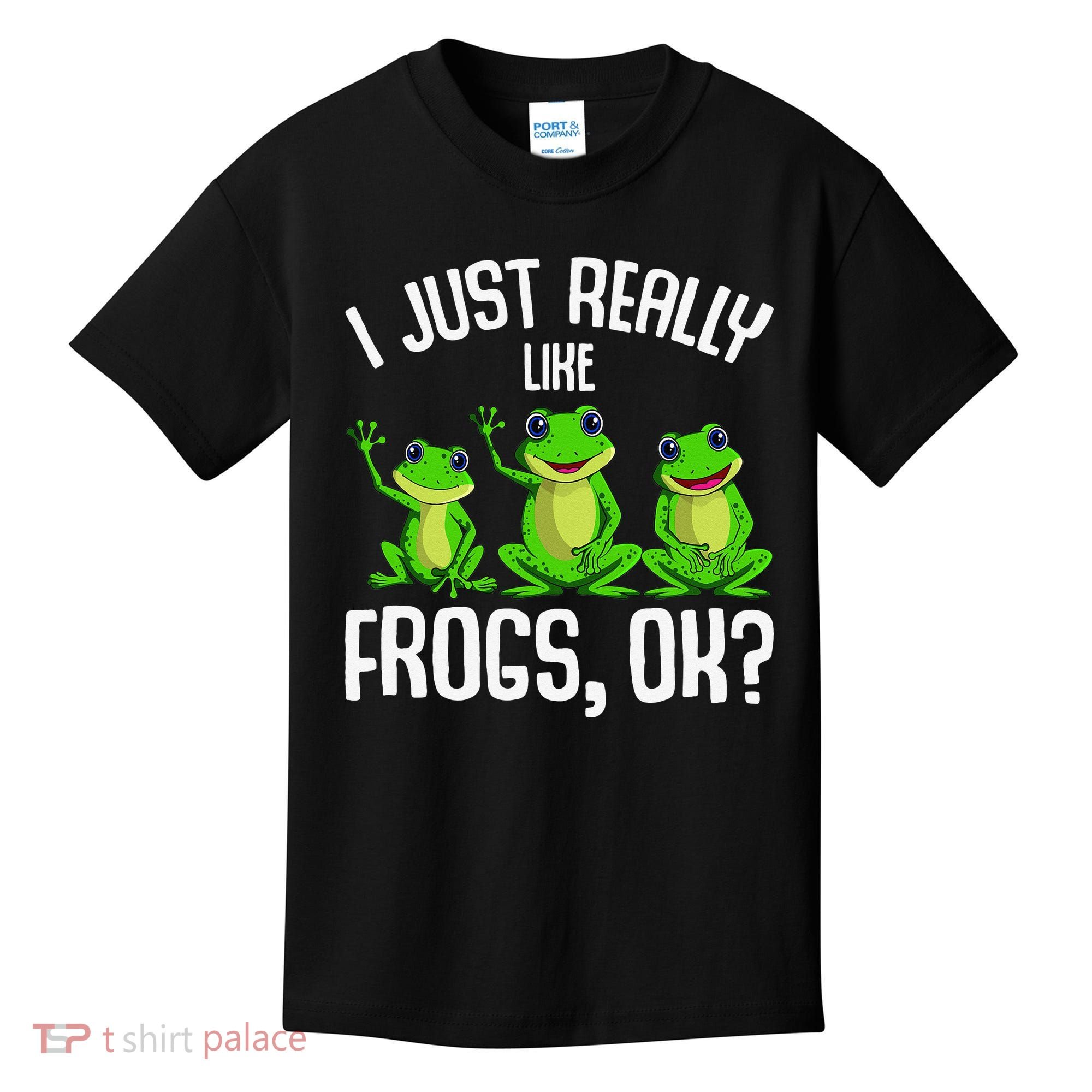 I Just Really Like Frogs Kids T-Shirt