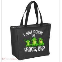 I Just Really Like Frogs Tote Bag thumb 2