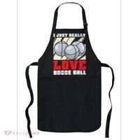 I Just Really Love Bocce Ball Apron thumb 0
