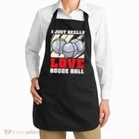 I Just Really Love Bocce Ball Apron thumb 2