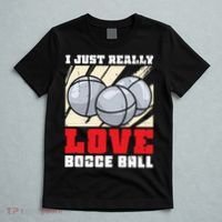 I Just Really Love Bocce Ball T-Shirt thumb 5