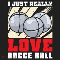 I Just Really Love Bocce Ball Beanie thumb 2