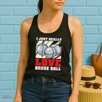 I Just Really Love Bocce Ball Women's Tank Top thumb 2
