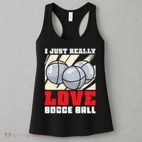 I Just Really Love Bocce Ball Women's Tank Top thumb 3