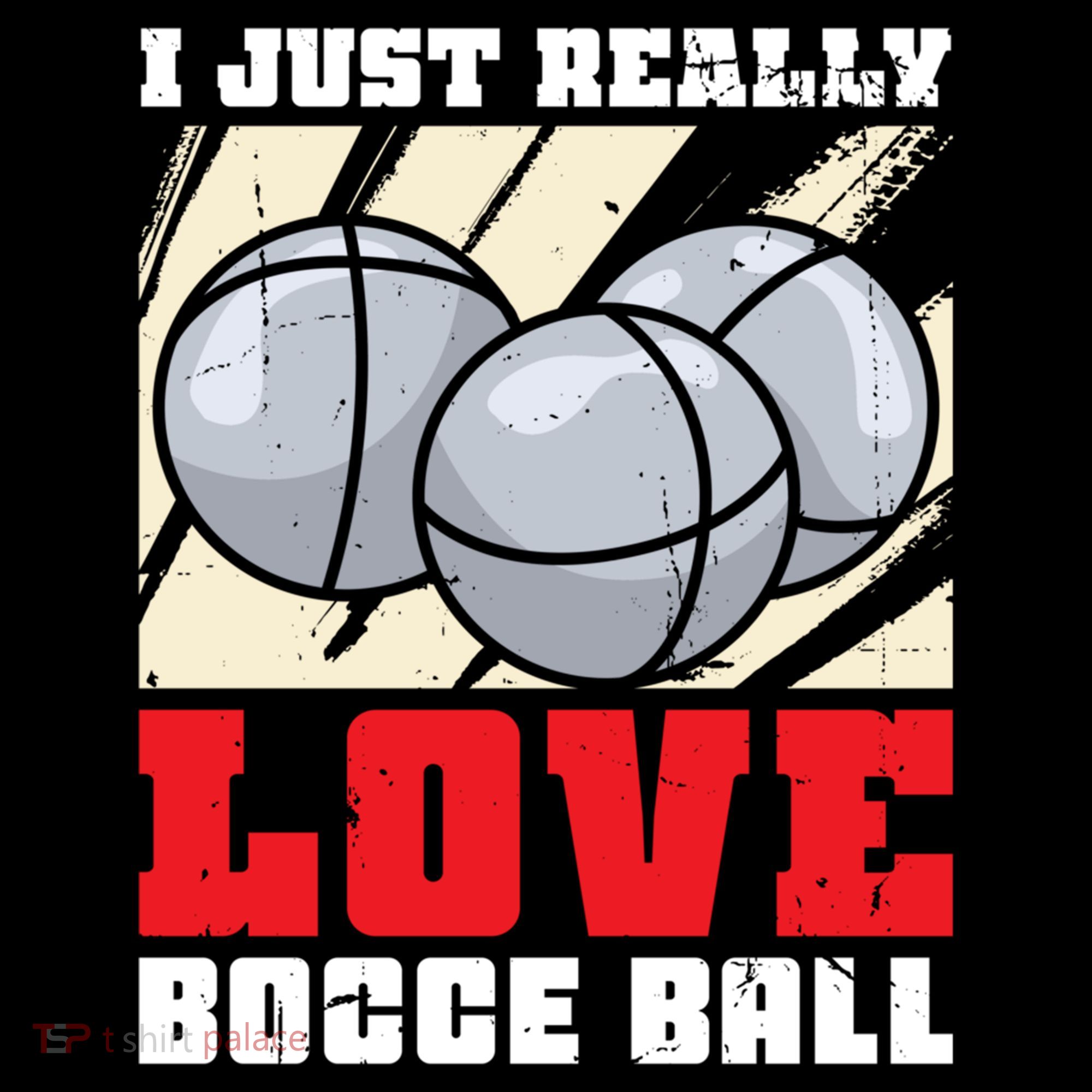I Just Really Love Bocce Ball Women's Tank Top