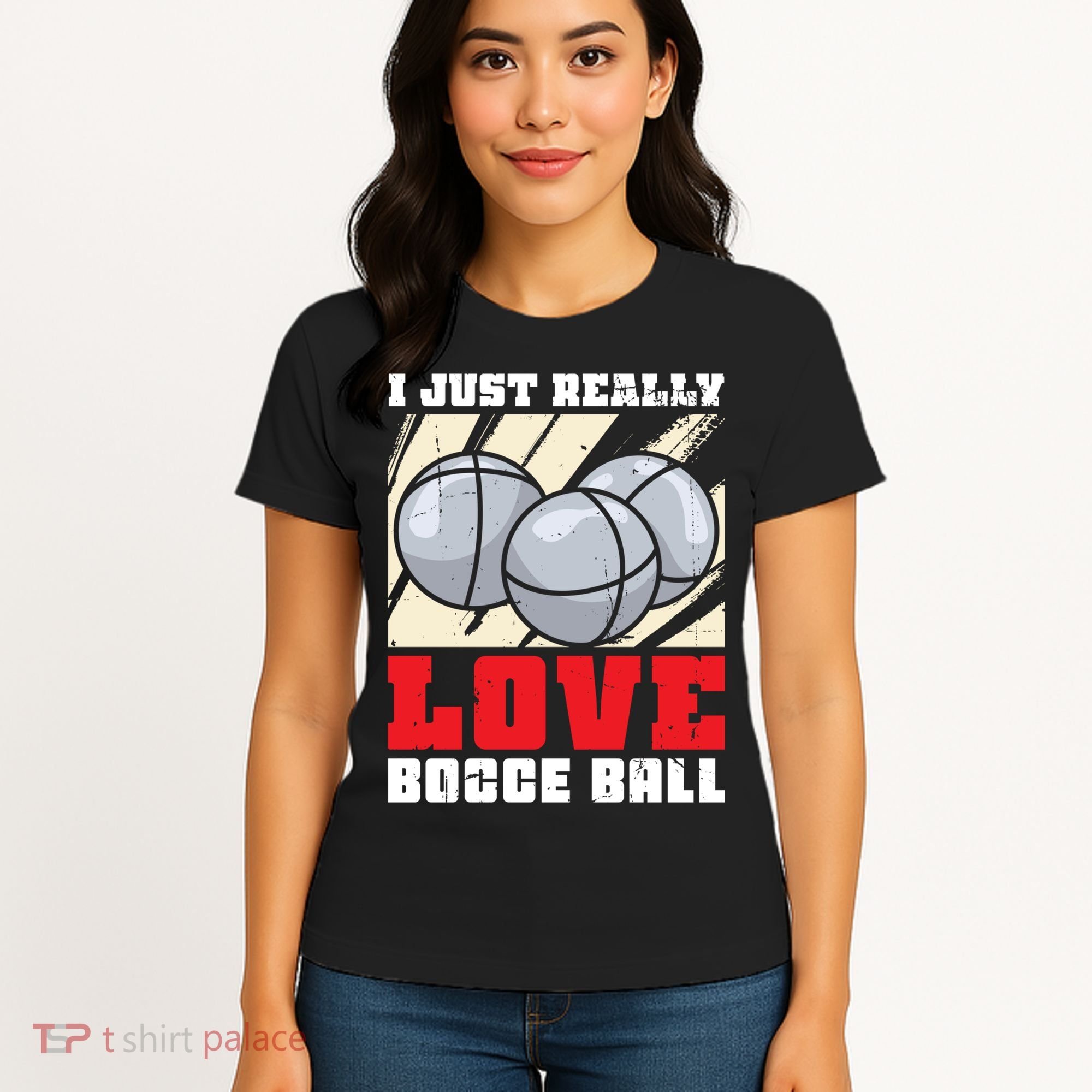 I Just Really Love Bocce Ball Women's T-Shirt