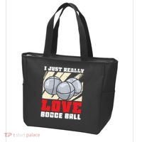 I Just Really Love Bocce Ball Tote Bag thumb 3