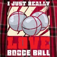 I Just Really Love Bocce Ball Men's Flannel Plaid Pajama Pants thumb 2