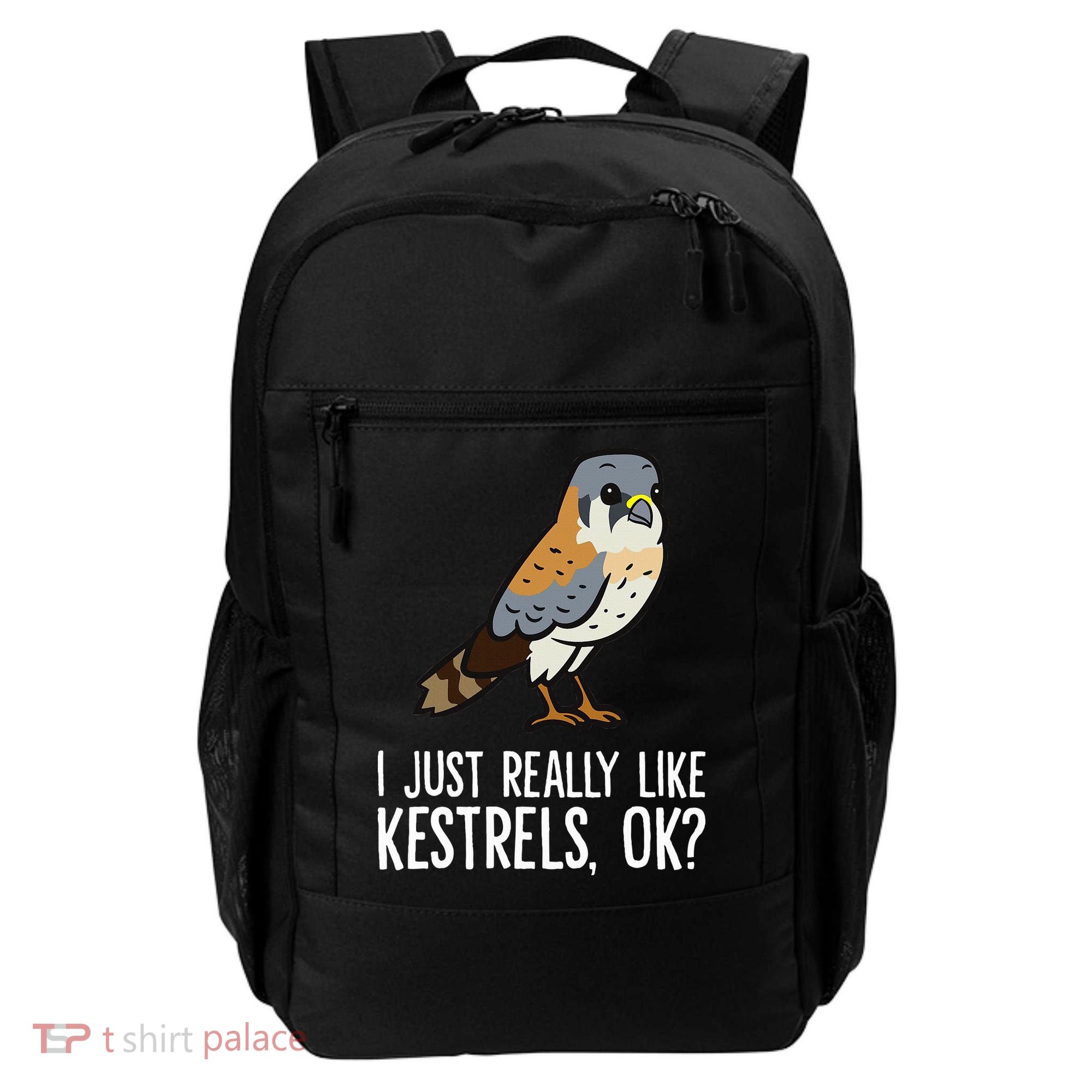 I Just Really Like Kestrels Ok Cute Kestrel Bird Backpack