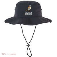 I Just Really Like Kestrels Ok Cute Kestrel Bird Bucket Hat thumb 0