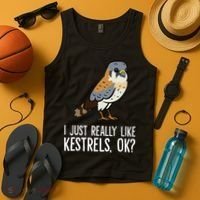 I Just Really Like Kestrels Ok Cute Kestrel Bird Tank Top thumb 4