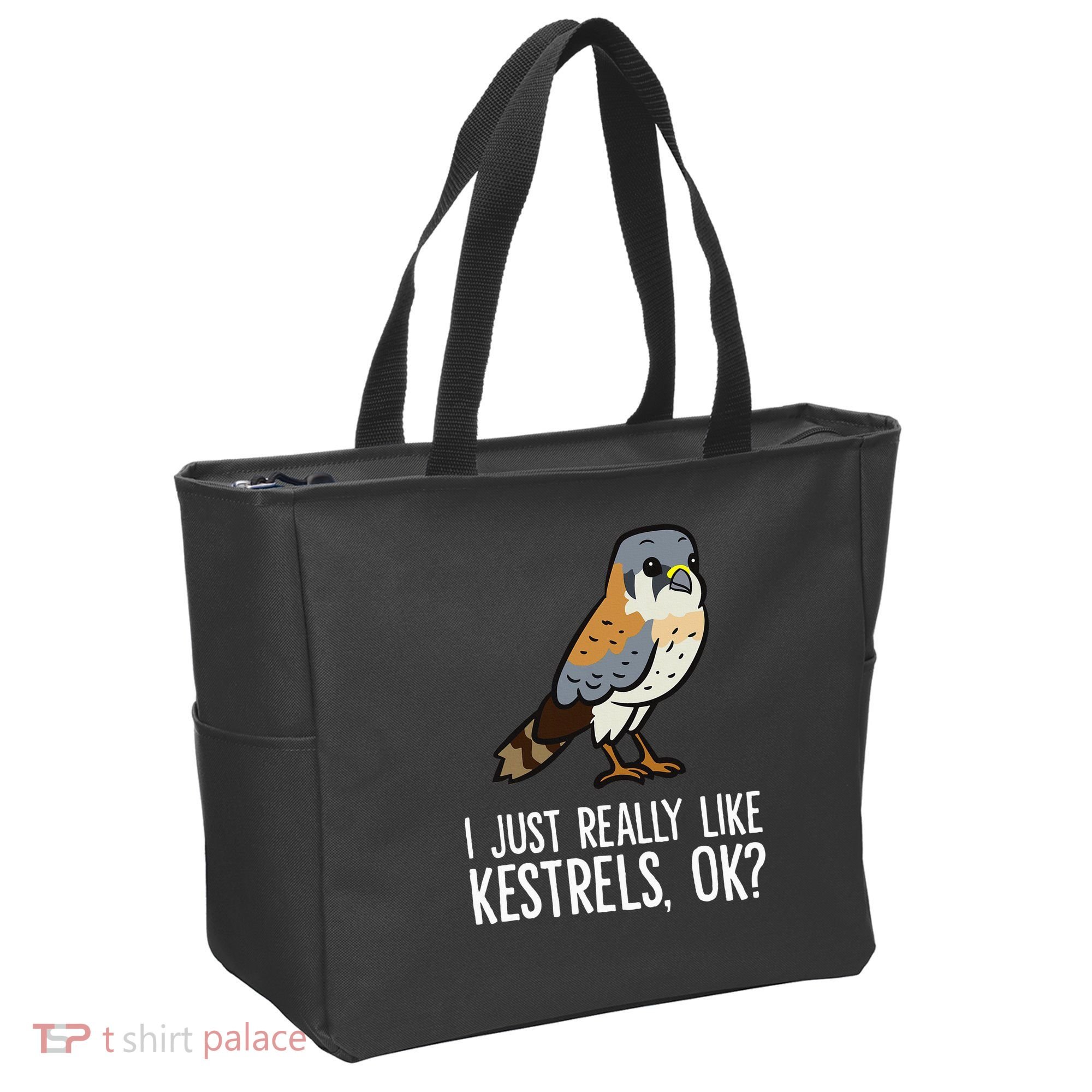 I Just Really Like Kestrels Ok Cute Kestrel Bird Tote Bag