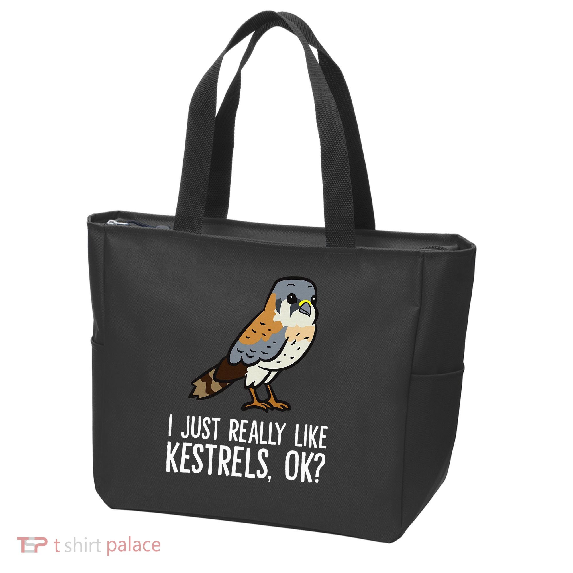 I Just Really Like Kestrels Ok Cute Kestrel Bird Tote Bag