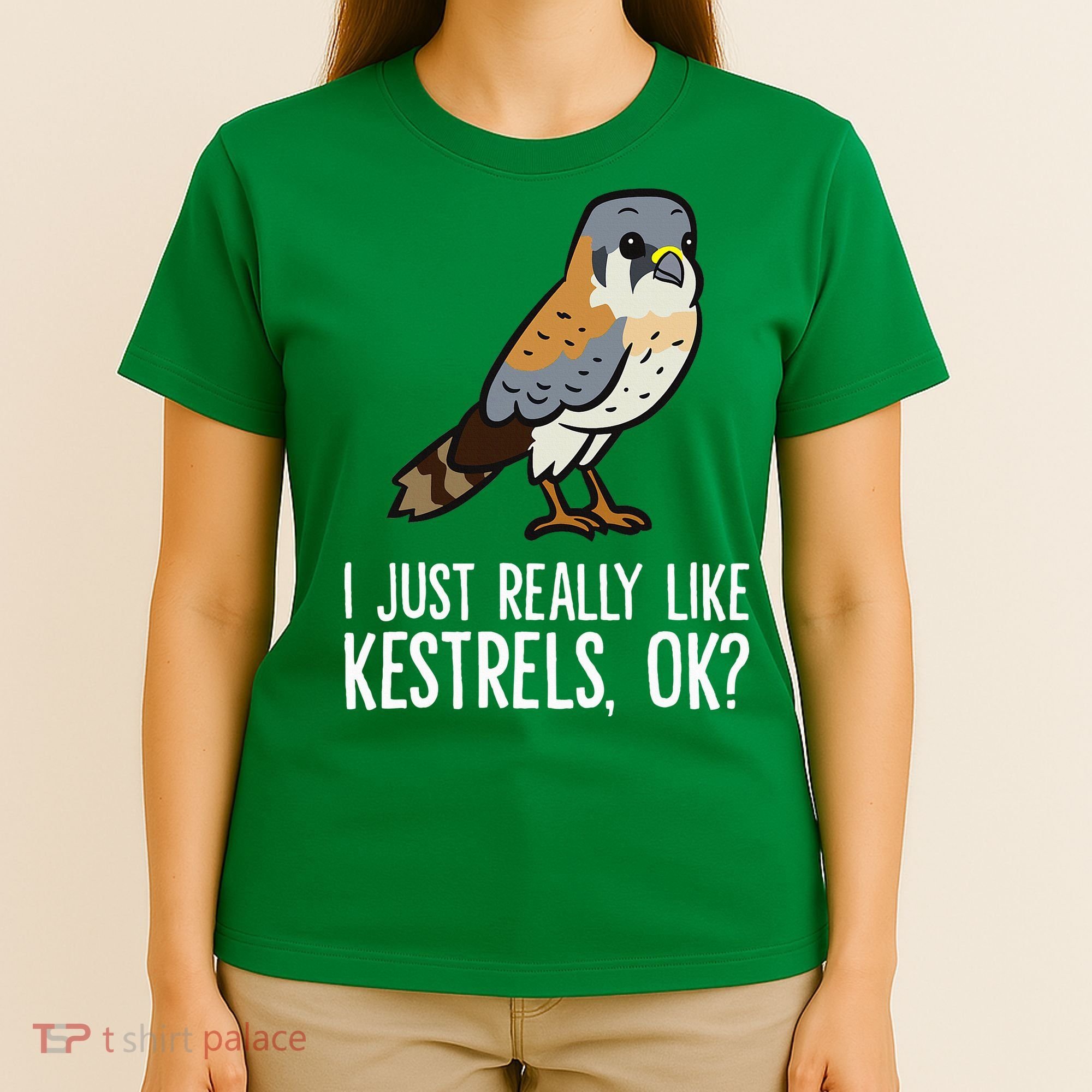 I Just Really Like Kestrels Ok Cute Kestrel Bird T-Shirt