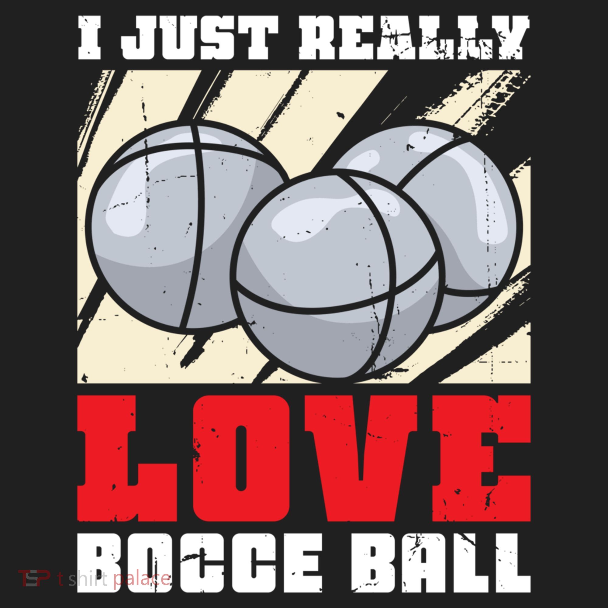 I Just Really Love Bocce Ball Gift Women's Sweatshirt