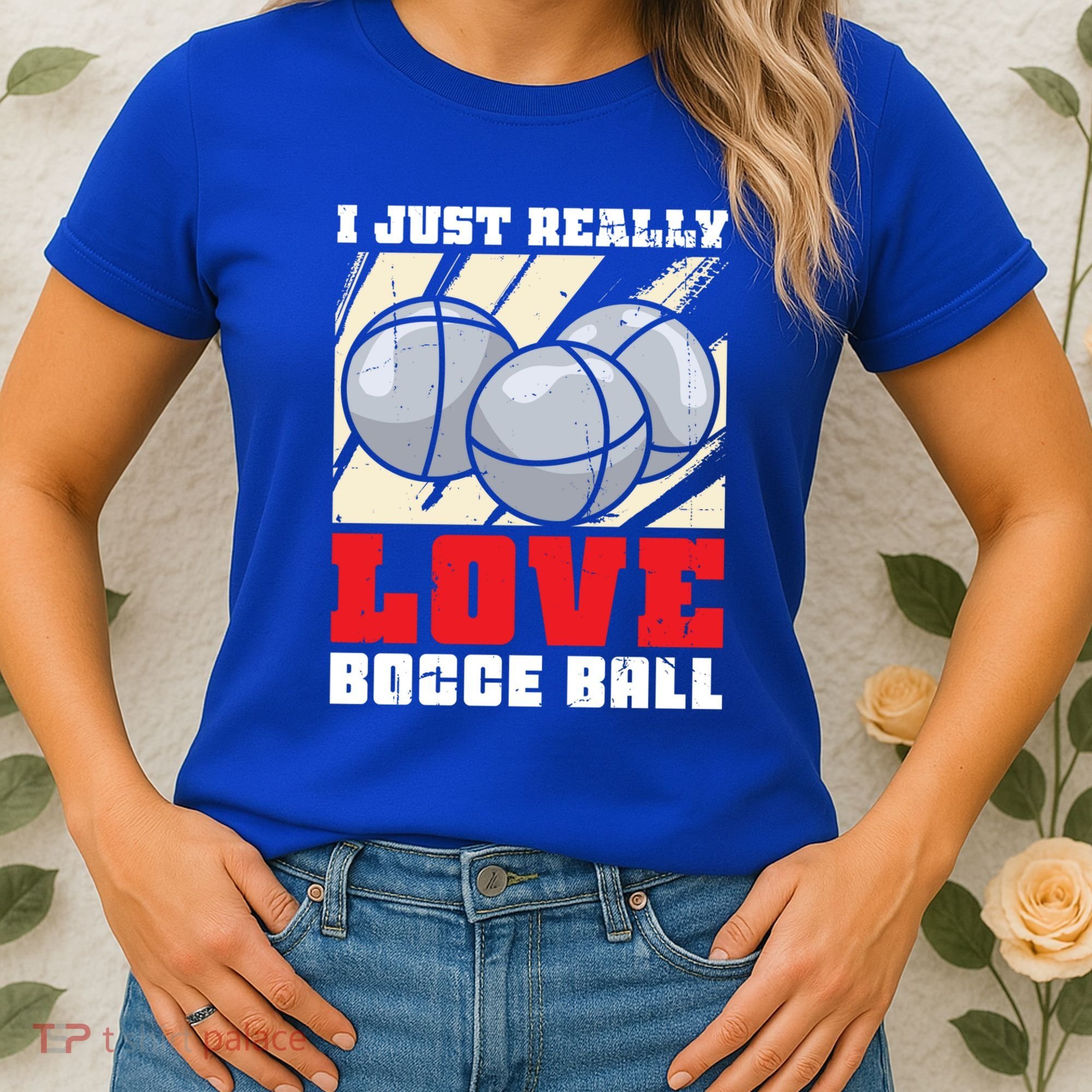 I Just Really Love Bocce Ball Gift Women's T-Shirt