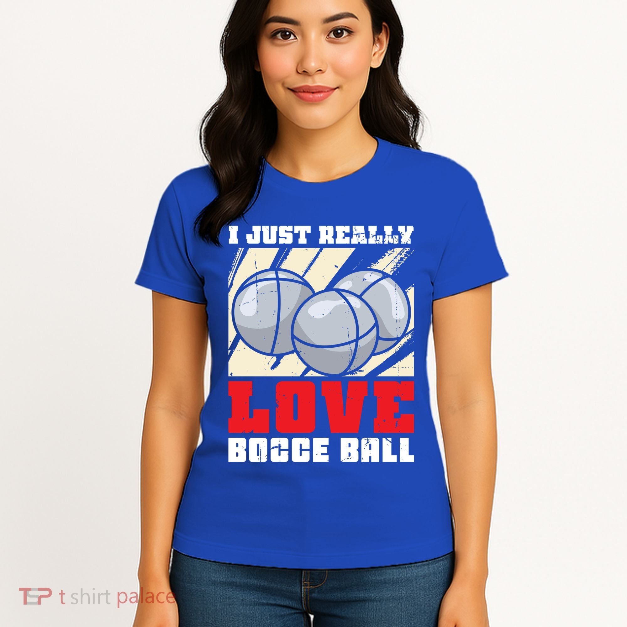 I Just Really Love Bocce Ball Gift Women's T-Shirt