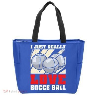 I Just Really Love Bocce Ball Gift Tote Bag