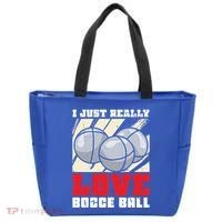 I Just Really Love Bocce Ball Gift Tote Bag thumb 0