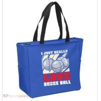 I Just Really Love Bocce Ball Gift Tote Bag thumb 2