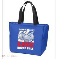I Just Really Love Bocce Ball Gift Tote Bag thumb 3